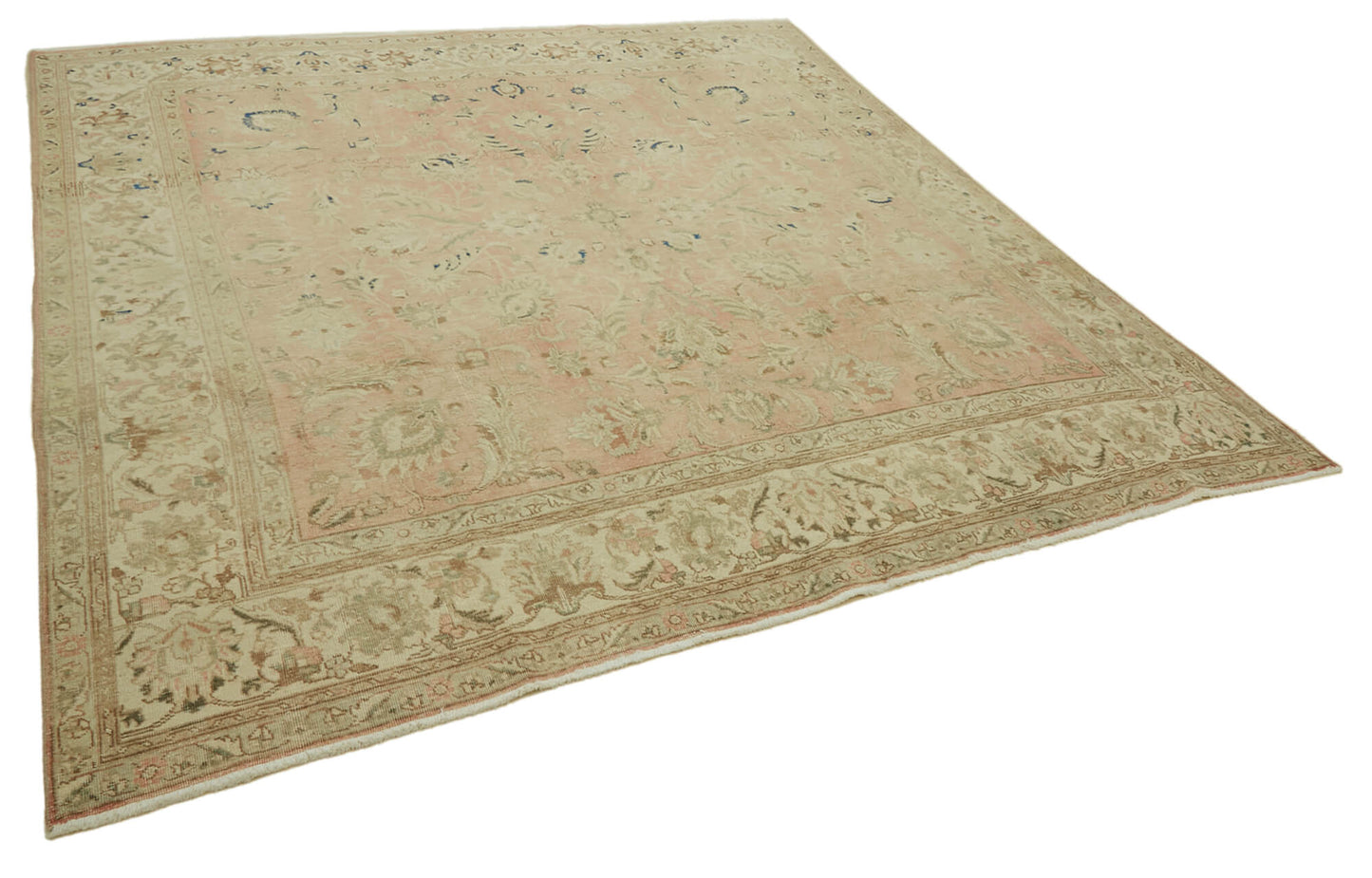 9x10 Beige Vintage Large Area Rug - 46435