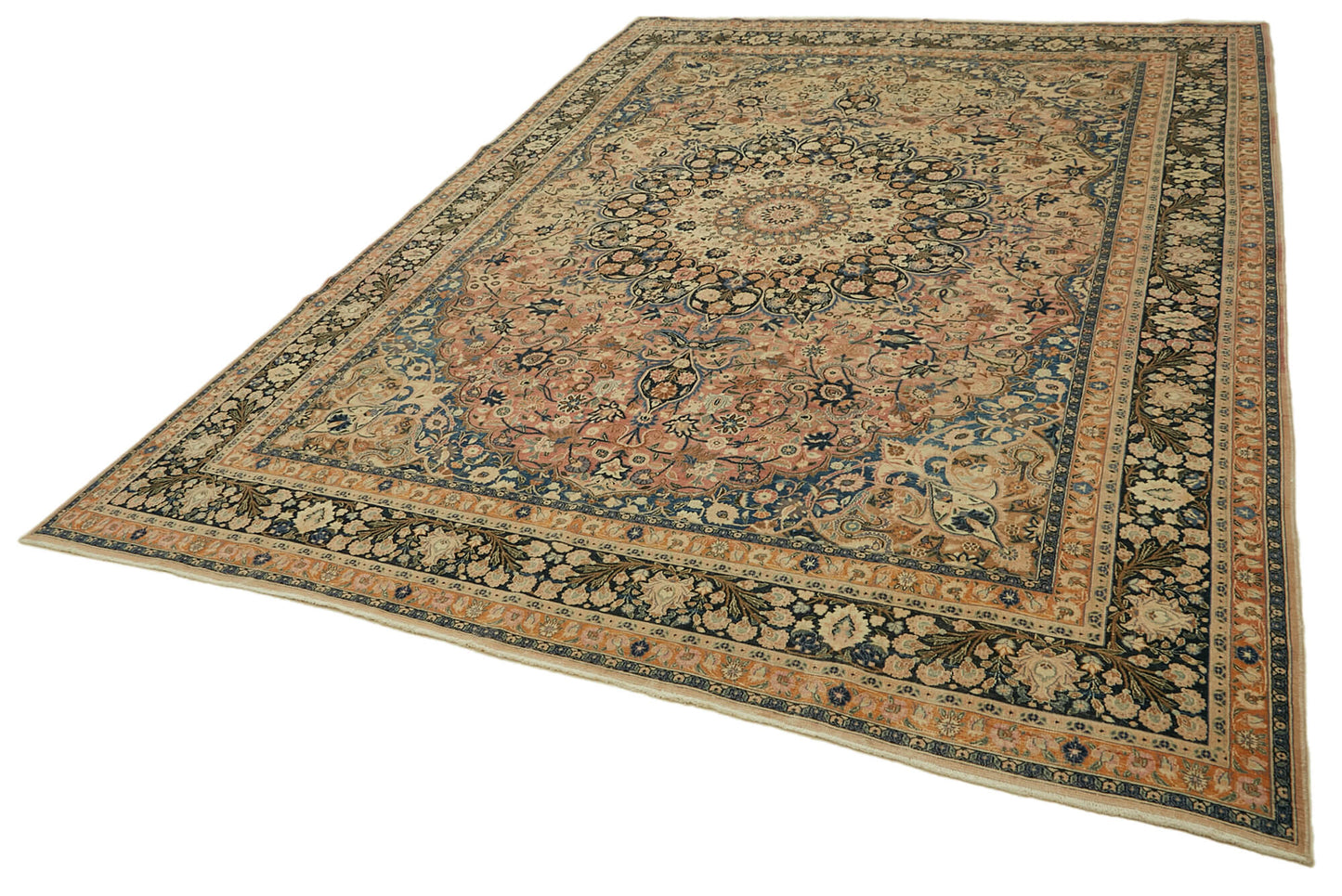 9x12 Beige Vintage Large Area Rug - 46438