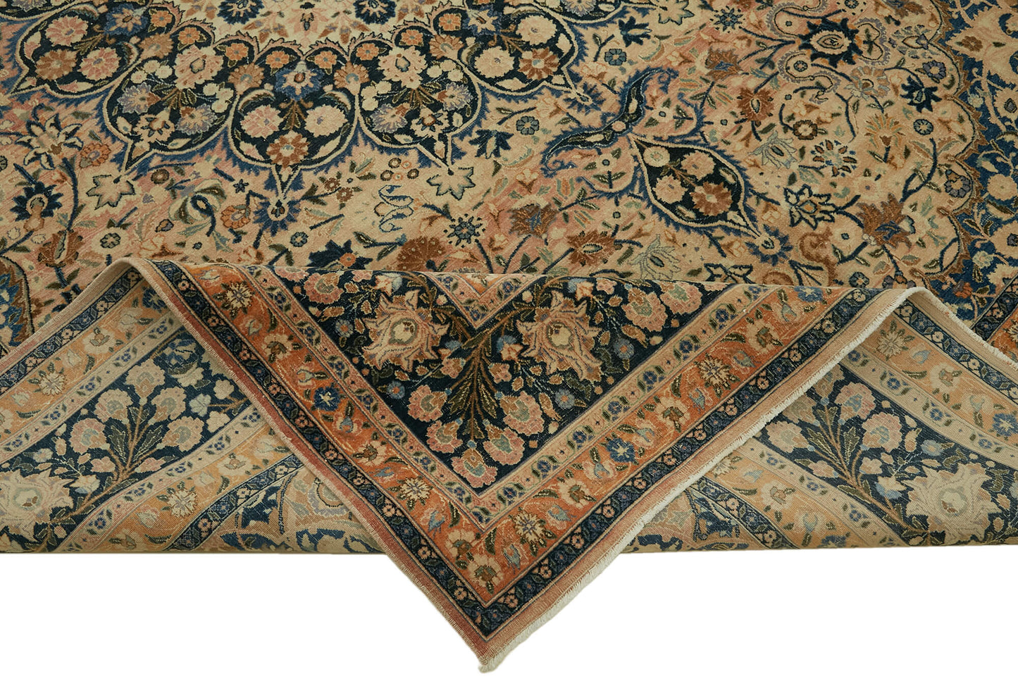 9x12 Beige Vintage Large Area Rug - 46438