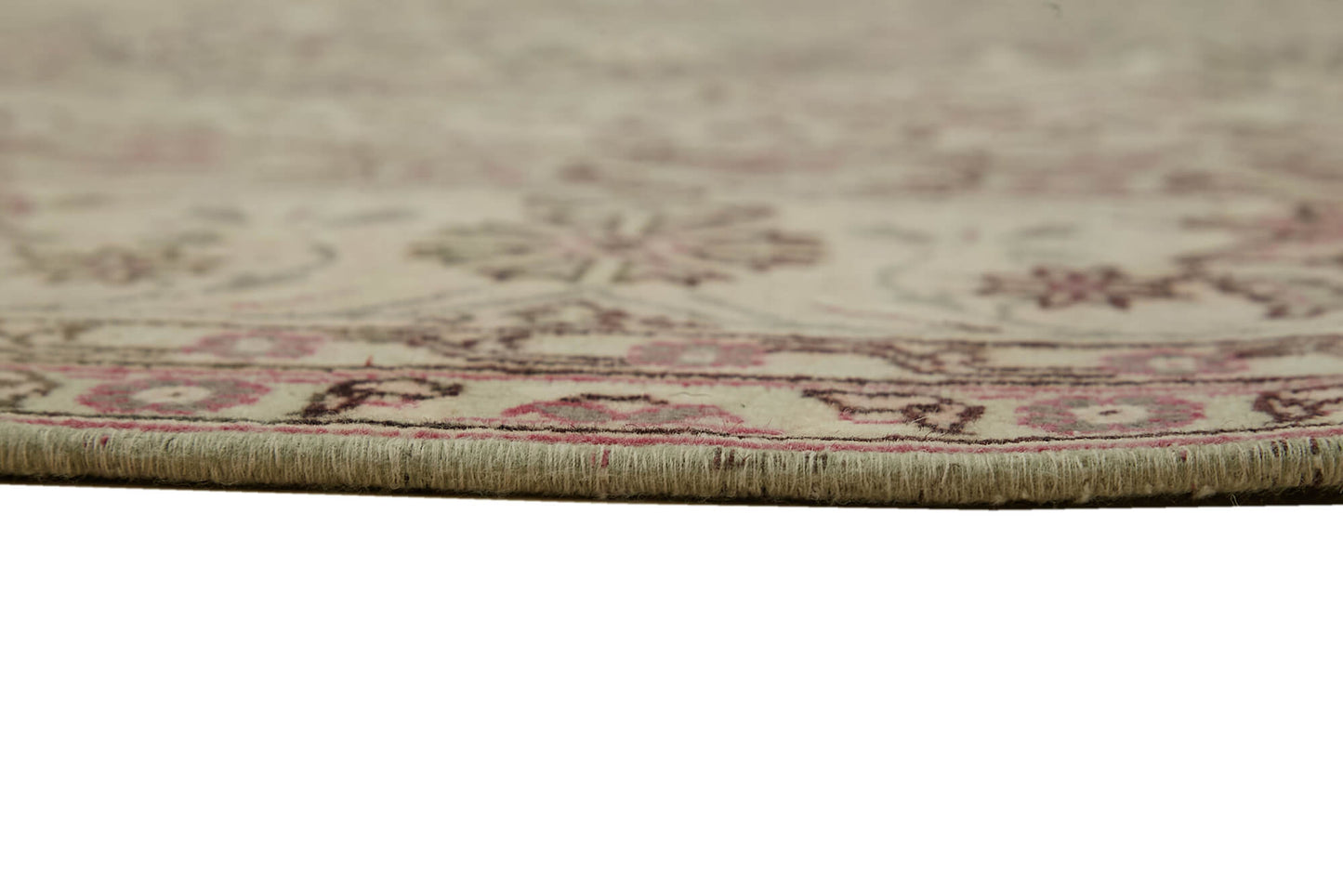 8x11 Beige Vintage Large Area Rug - 46439