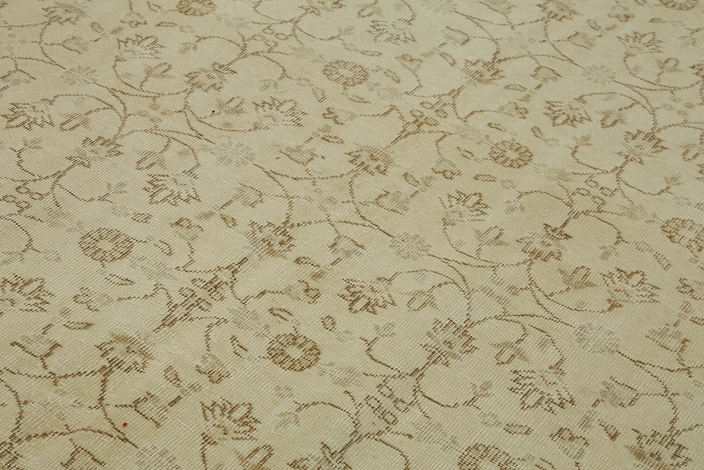 7x11 Beige Vintage Large Area Rug - 46443