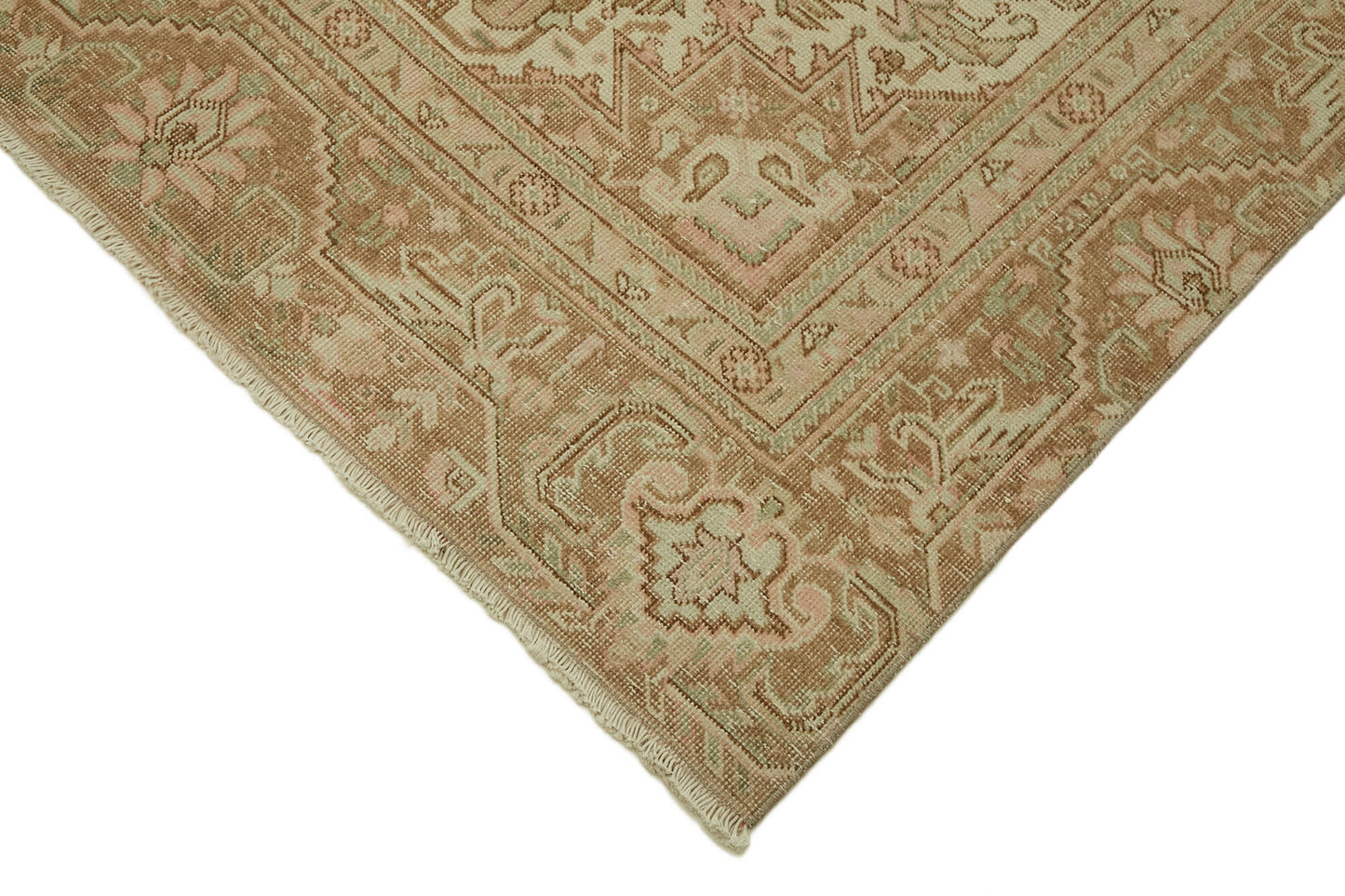 8x12 Beige Vintage Large Area Rug - 46445