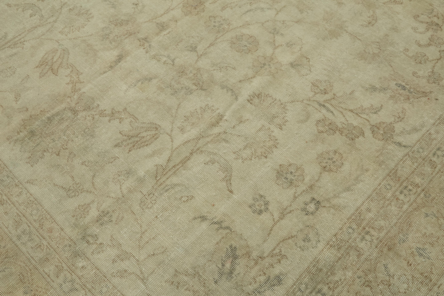 8x12 Beige Vintage Large Area Rug - 46450