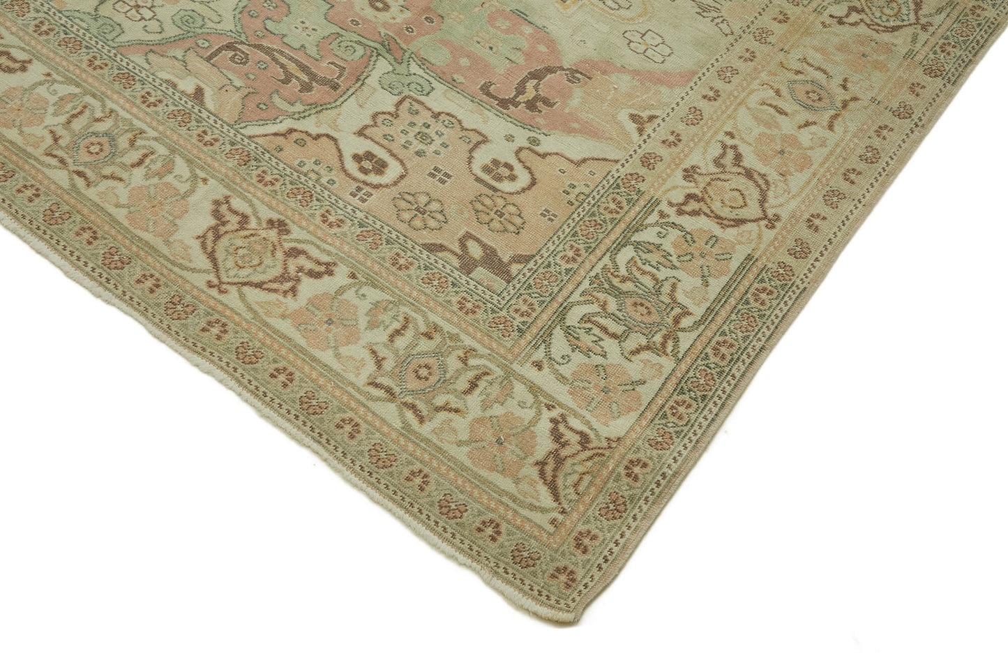 9x13 Beige Vintage Large Area Rug - 46451