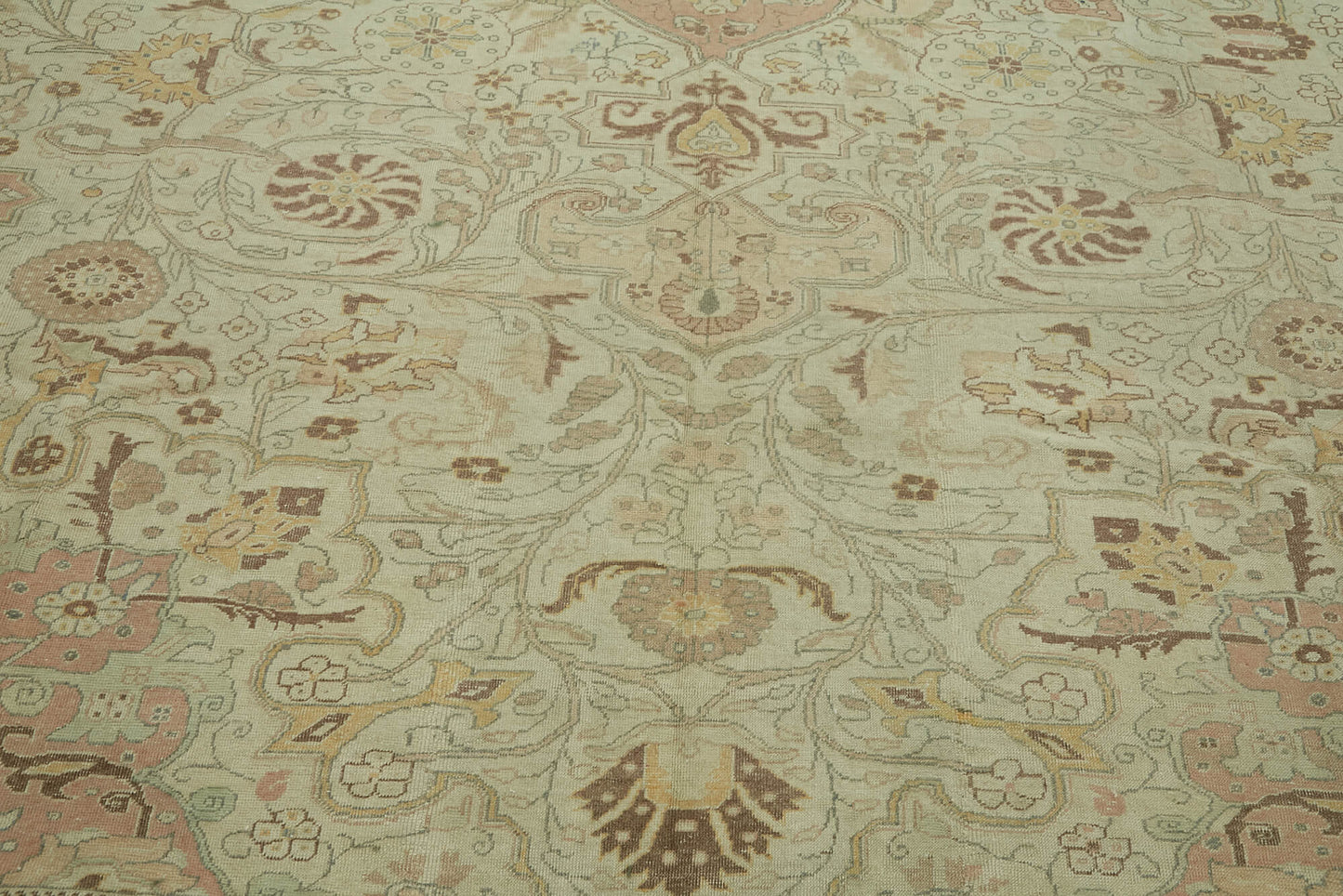 9x13 Beige Vintage Large Area Rug - 46451