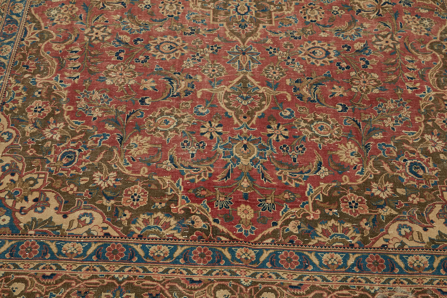 8x11 Red Vintage Large Area Rug - 46456