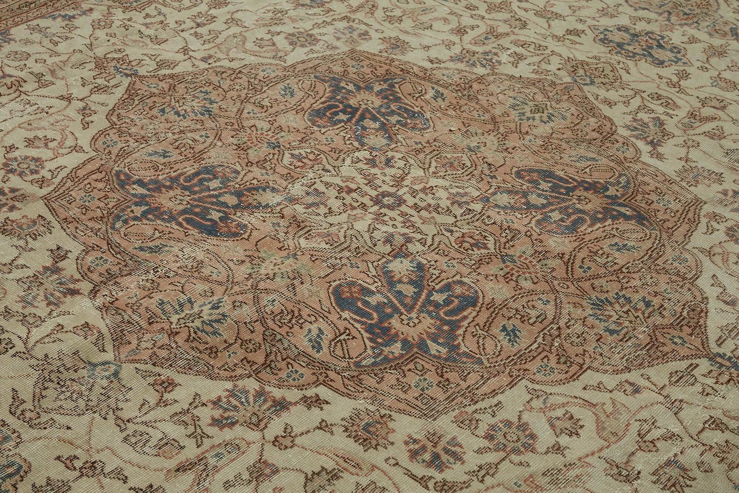 9x13 Beige Vintage Large Area Rug - 46461