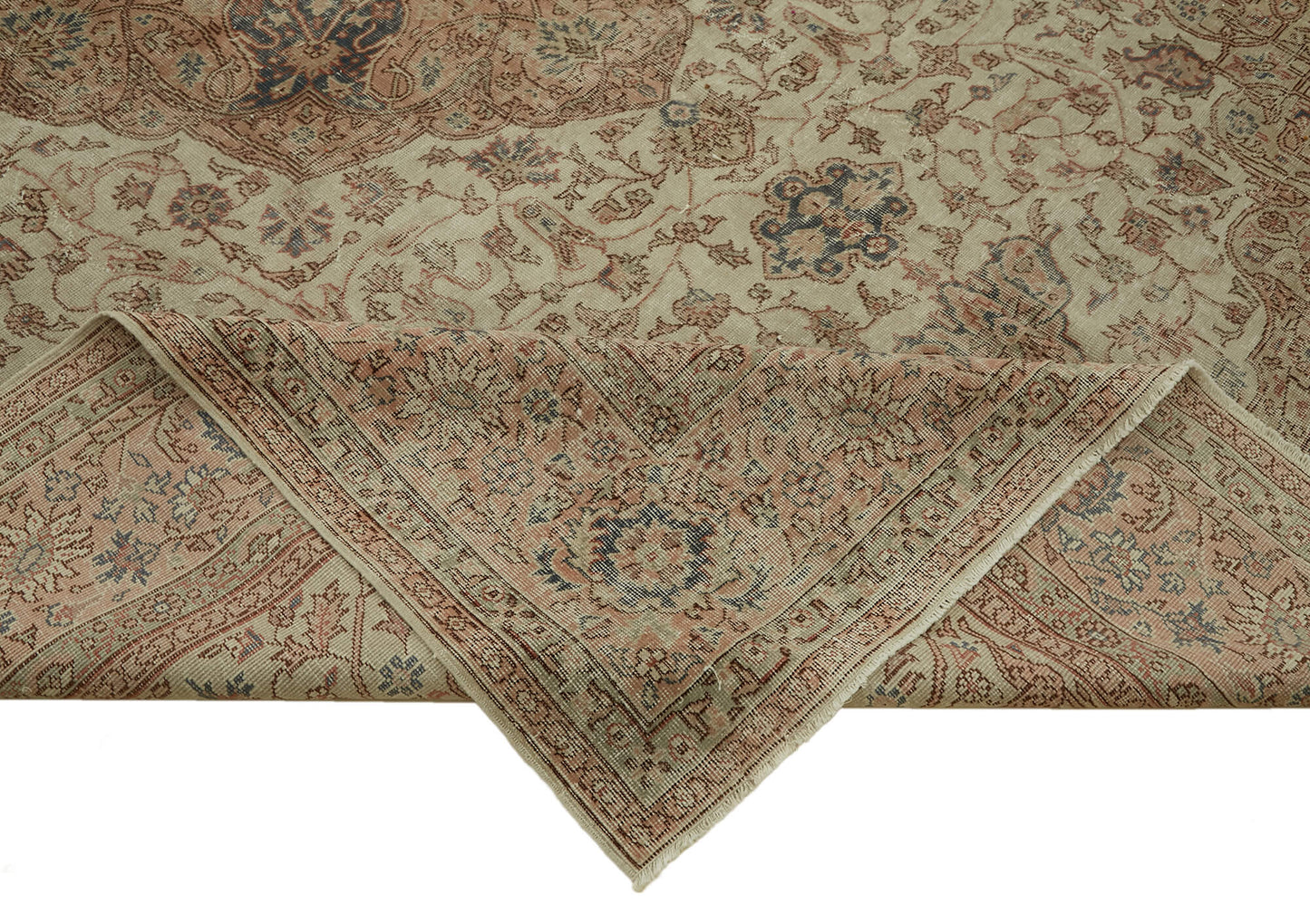 9x13 Beige Vintage Large Area Rug - 46461