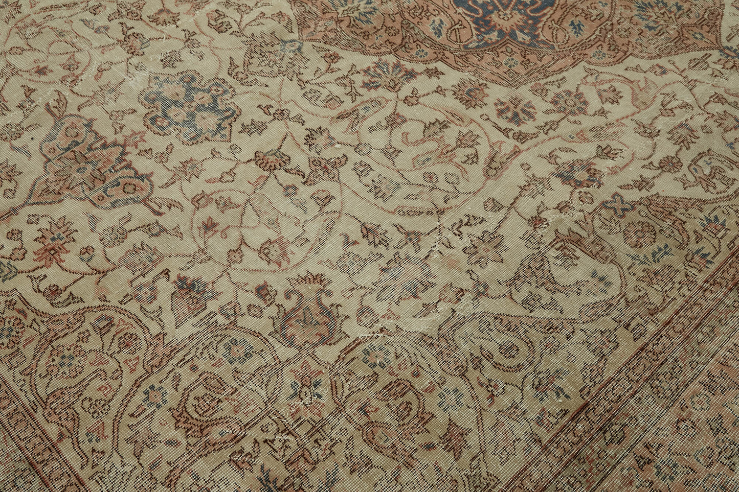 9x13 Beige Vintage Large Area Rug - 46461