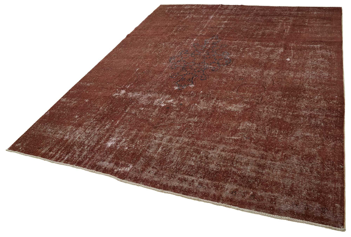 10x12 Red Overdyed Large Area Rug - 46465