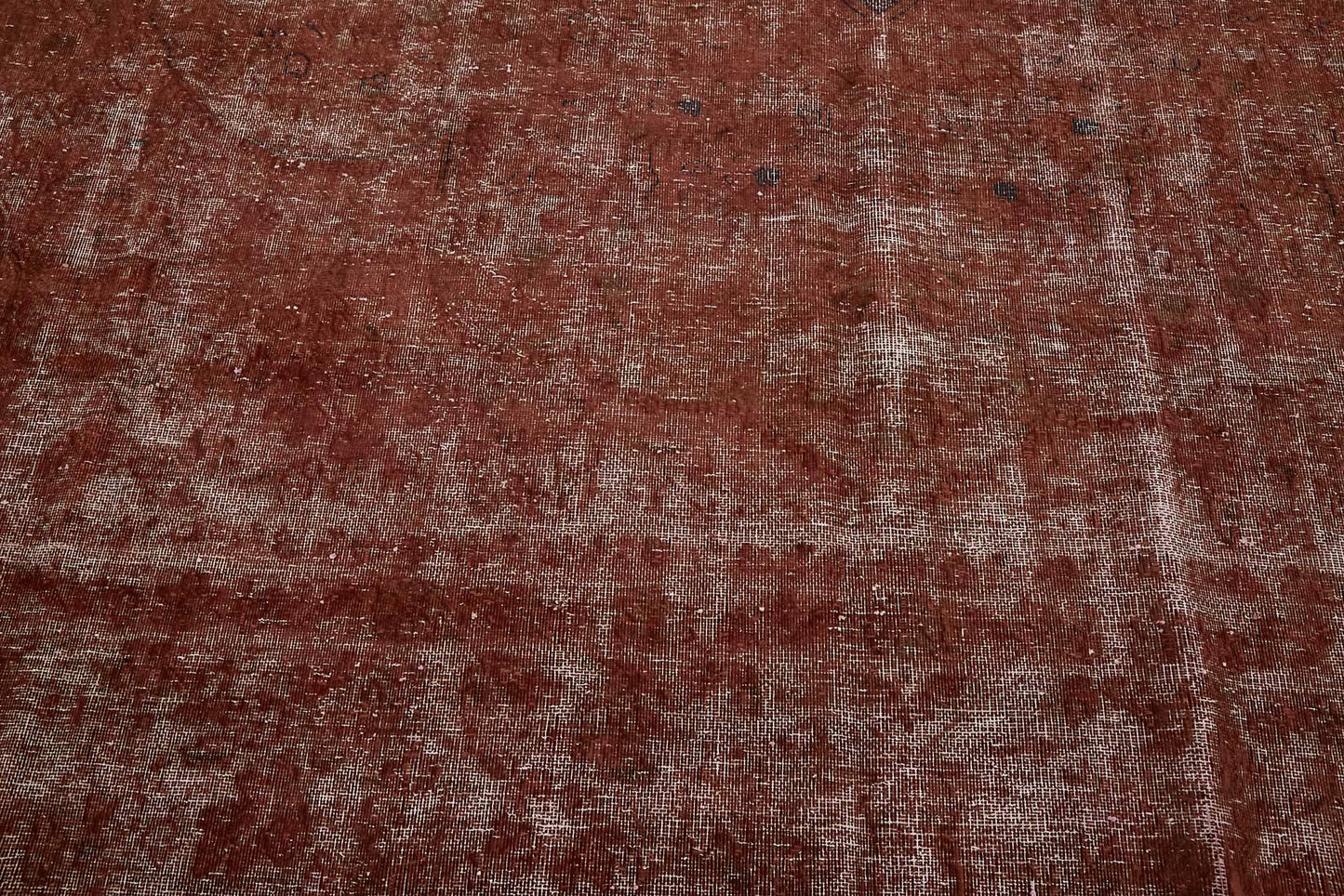 10x12 Red Overdyed Large Area Rug - 46465