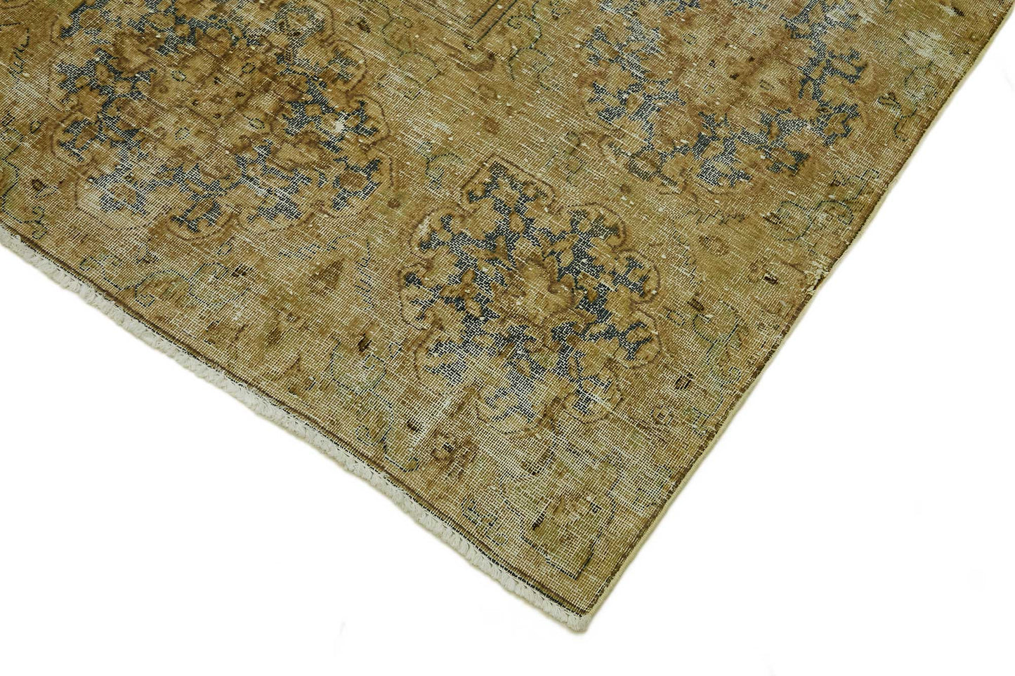 9x12 Yellow Overdyed Large Area Rug - 46466