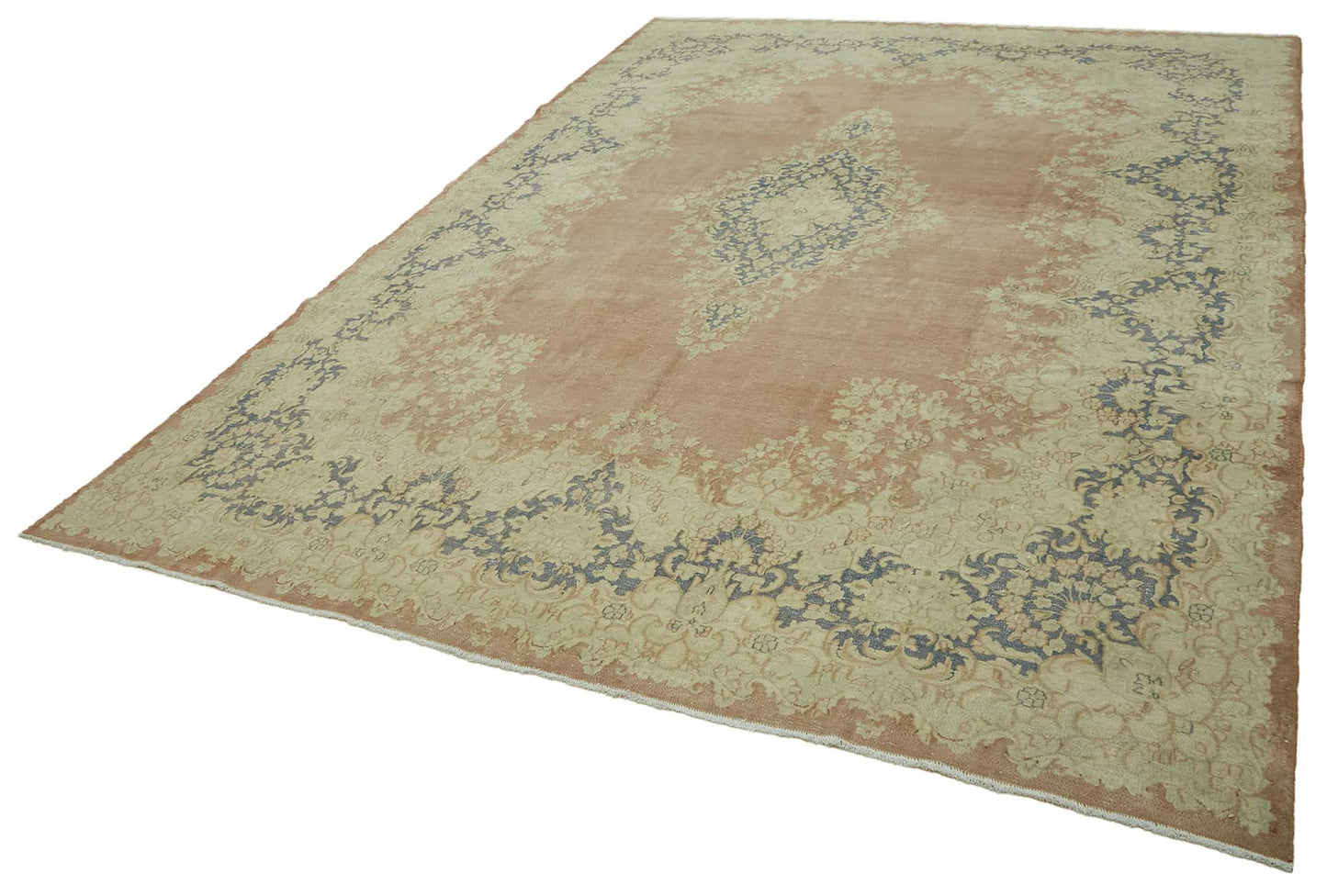 10x13 Beige Vintage Large Area Rug - 46468