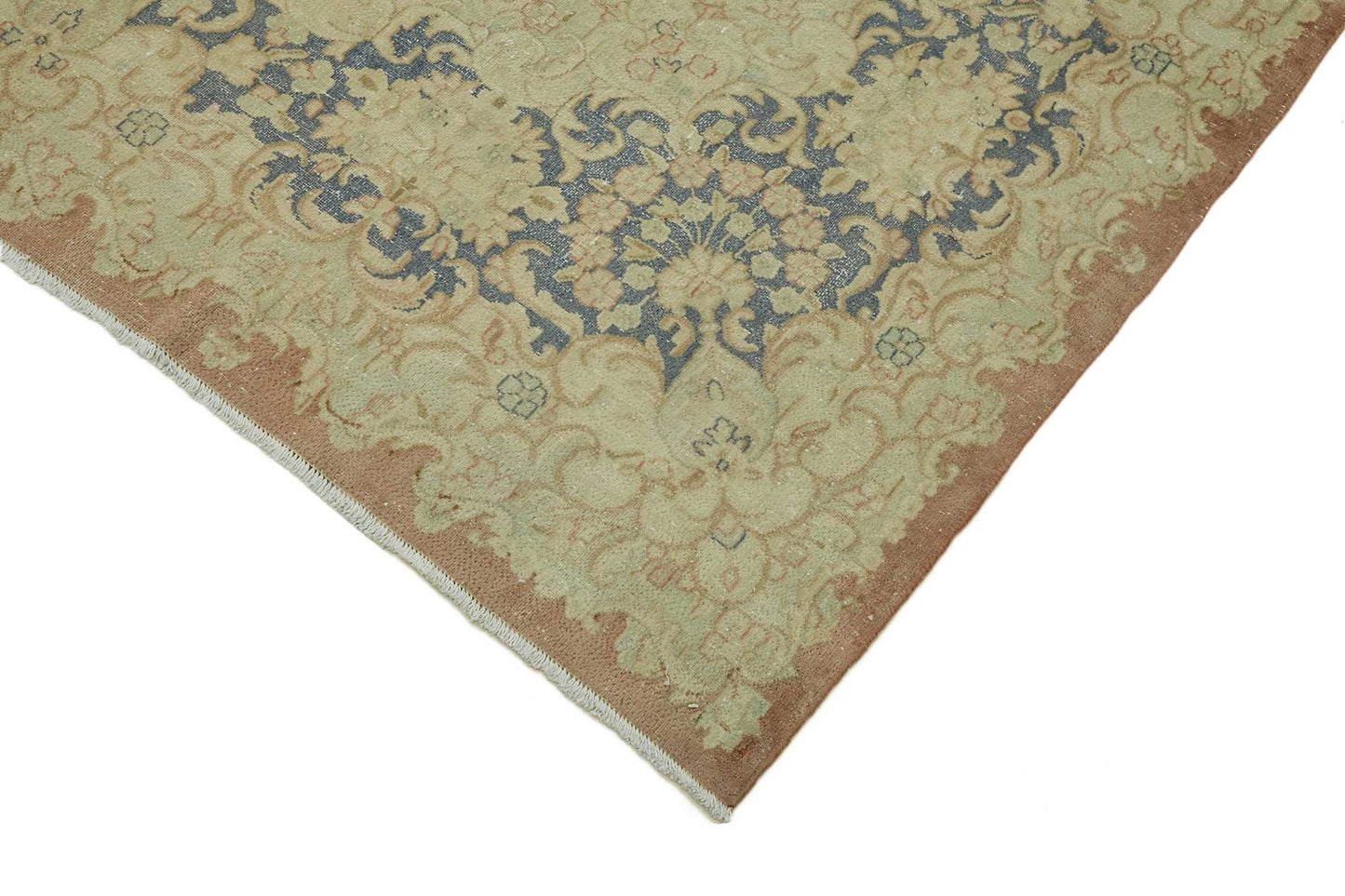 10x13 Beige Vintage Large Area Rug - 46468