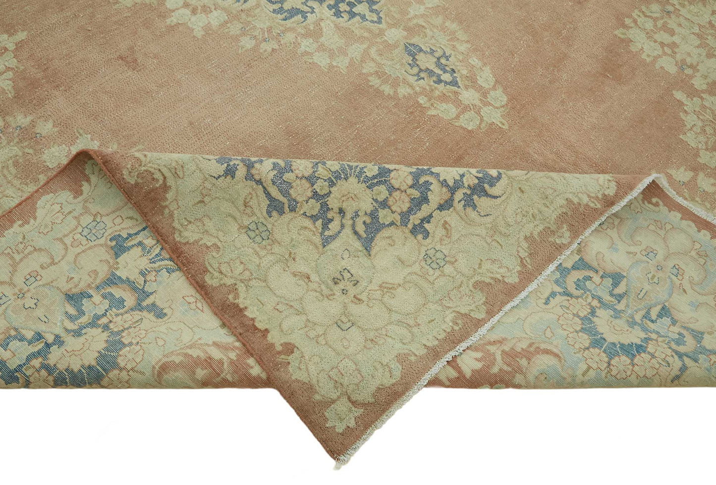 10x13 Beige Vintage Large Area Rug - 46468