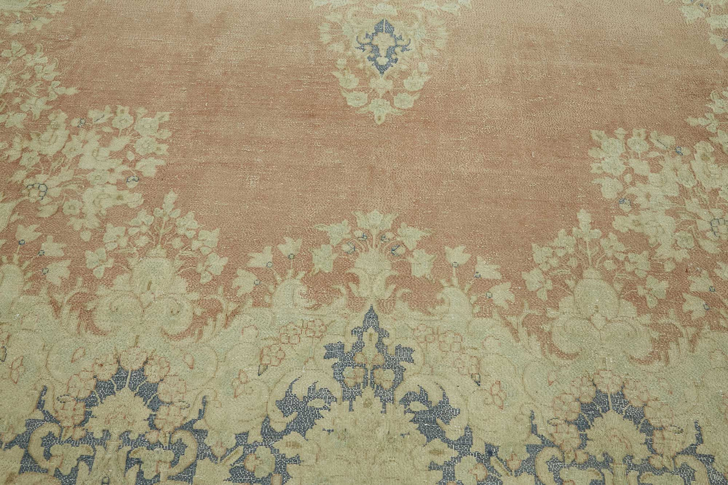 10x13 Beige Vintage Large Area Rug - 46468