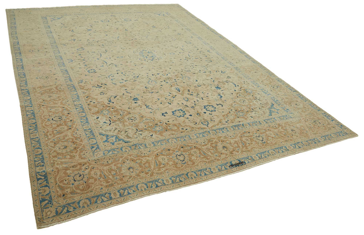 9x13 Beige Vintage Large Area Rug - 46474