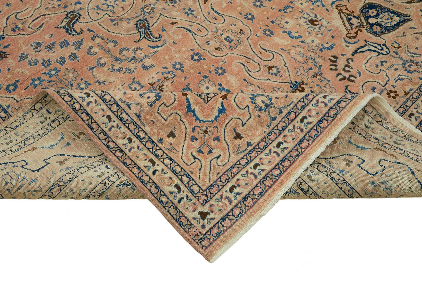 8x12 Beige Vintage Large Area Rug - 46476