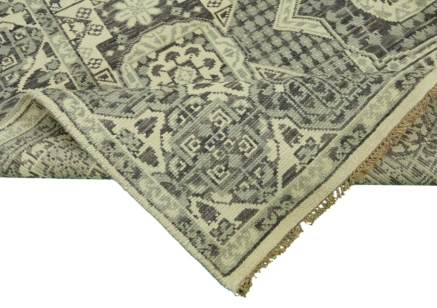 8x10 Beige Oushak Rug - 46526