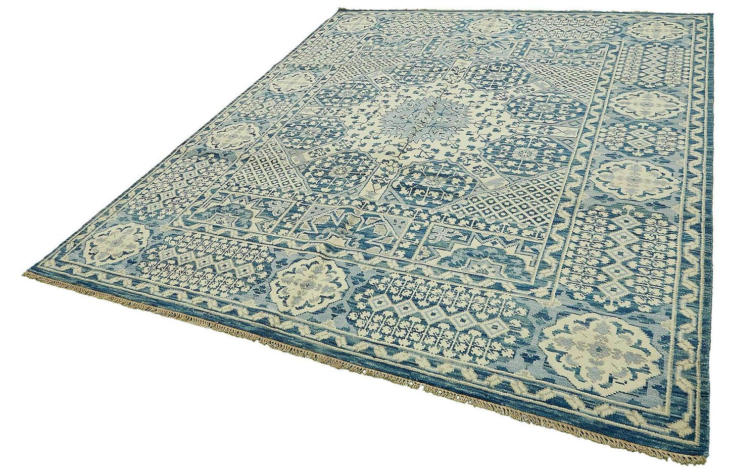 8x10 Beige Oushak Rug - 46527