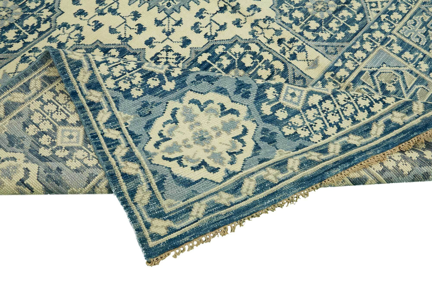 8x10 Beige Oushak Rug - 46527