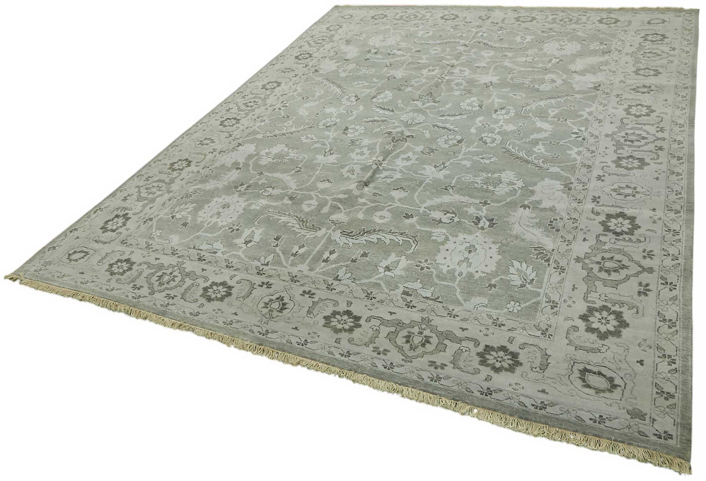 8x10 Grey Oushak Rug - 46529