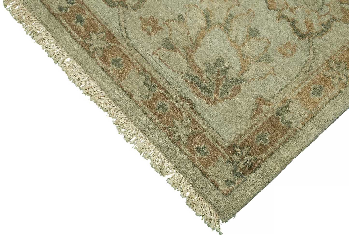 8x10 Beige Oushak Rug - 46532