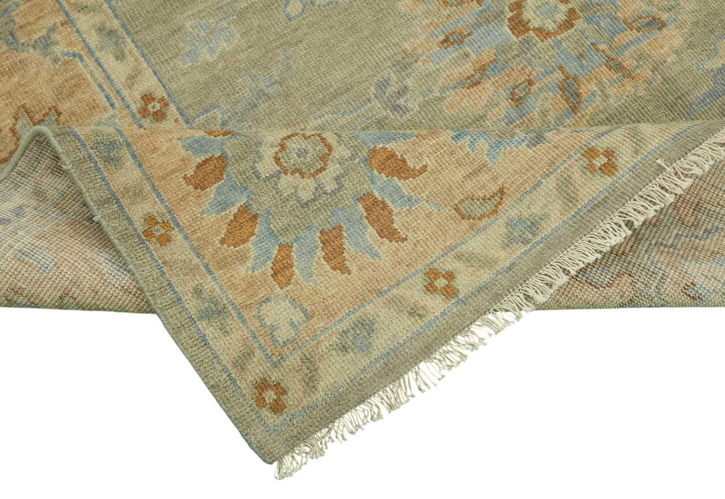 9x12 Beige Oushak Rug - 46561