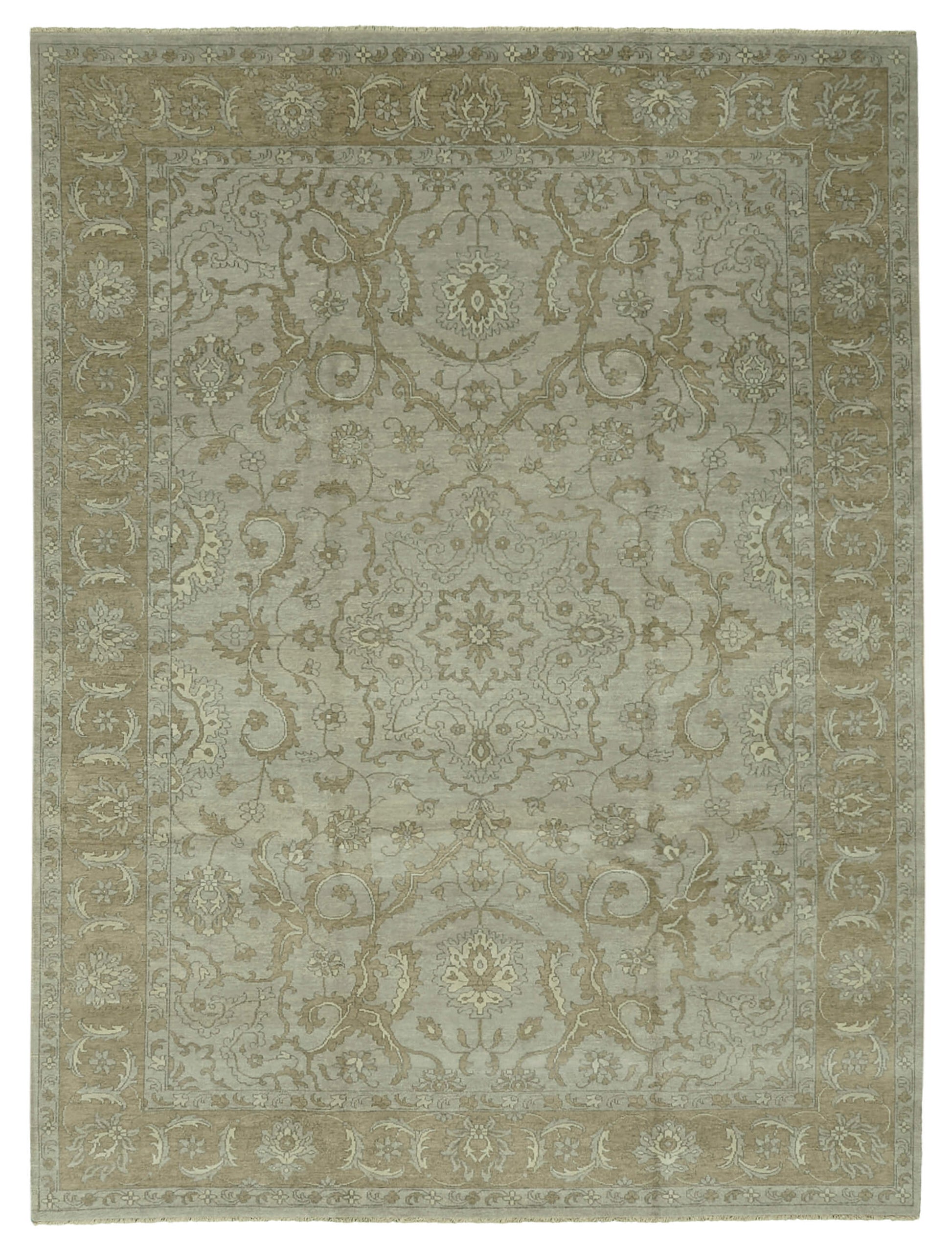 9x12 Grey Oushak Rug - 46562