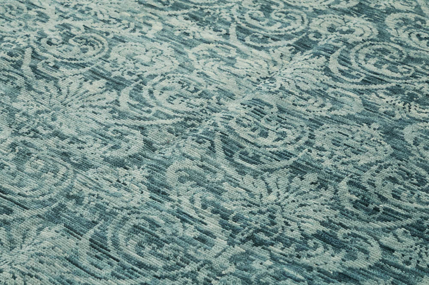 9x12 Blue Oushak Rug - 46565