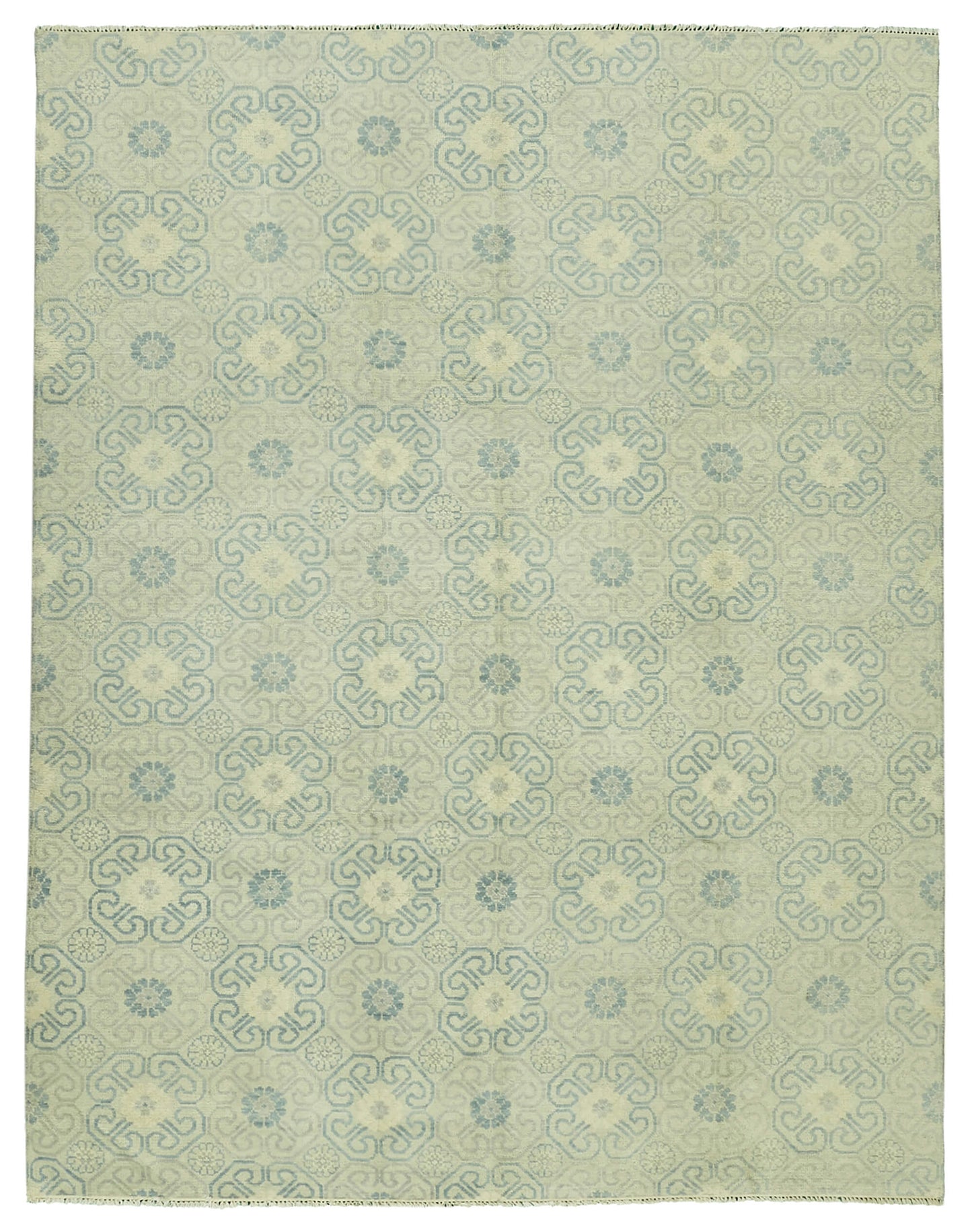 9x12 Beige Oushak Rug - 46567