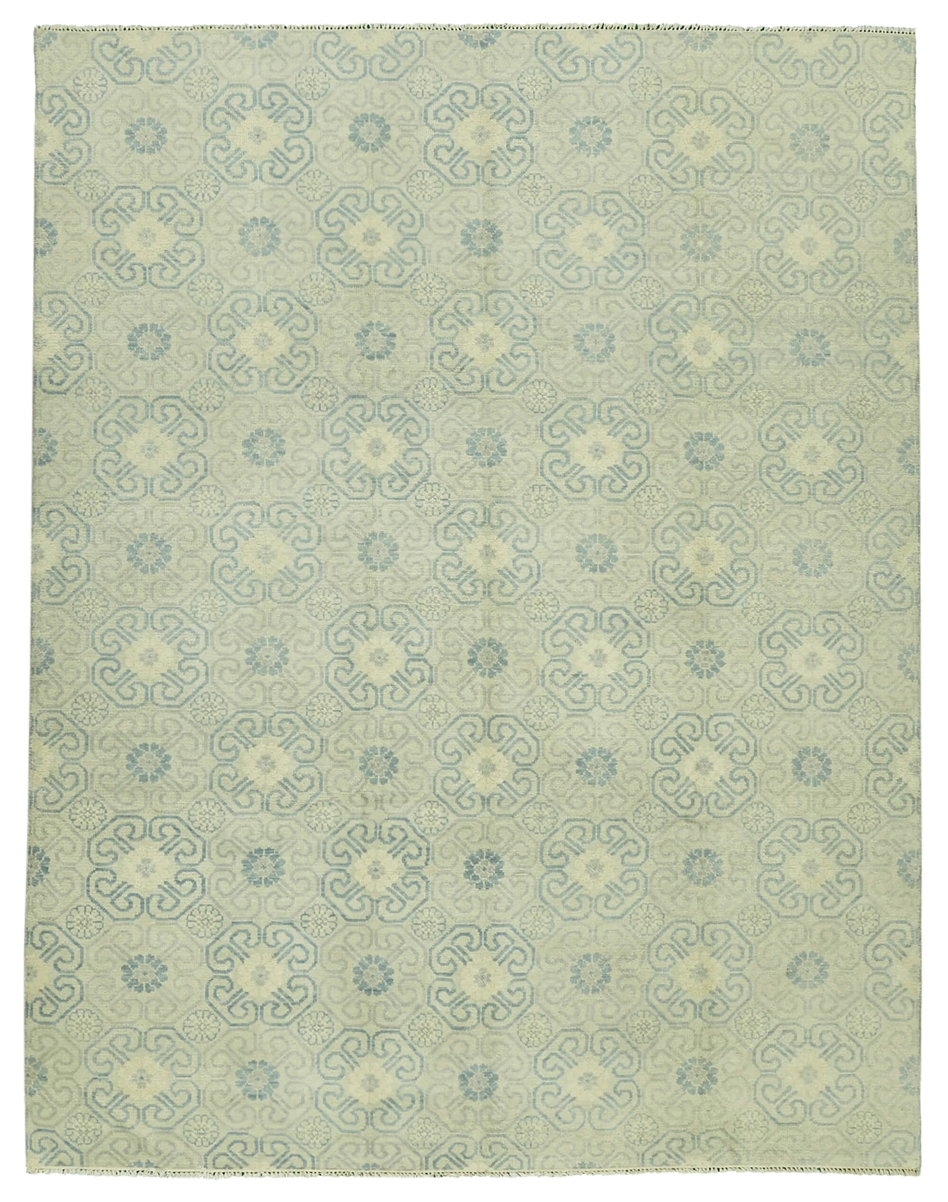 9x12 Beige Oushak Rug - 46567