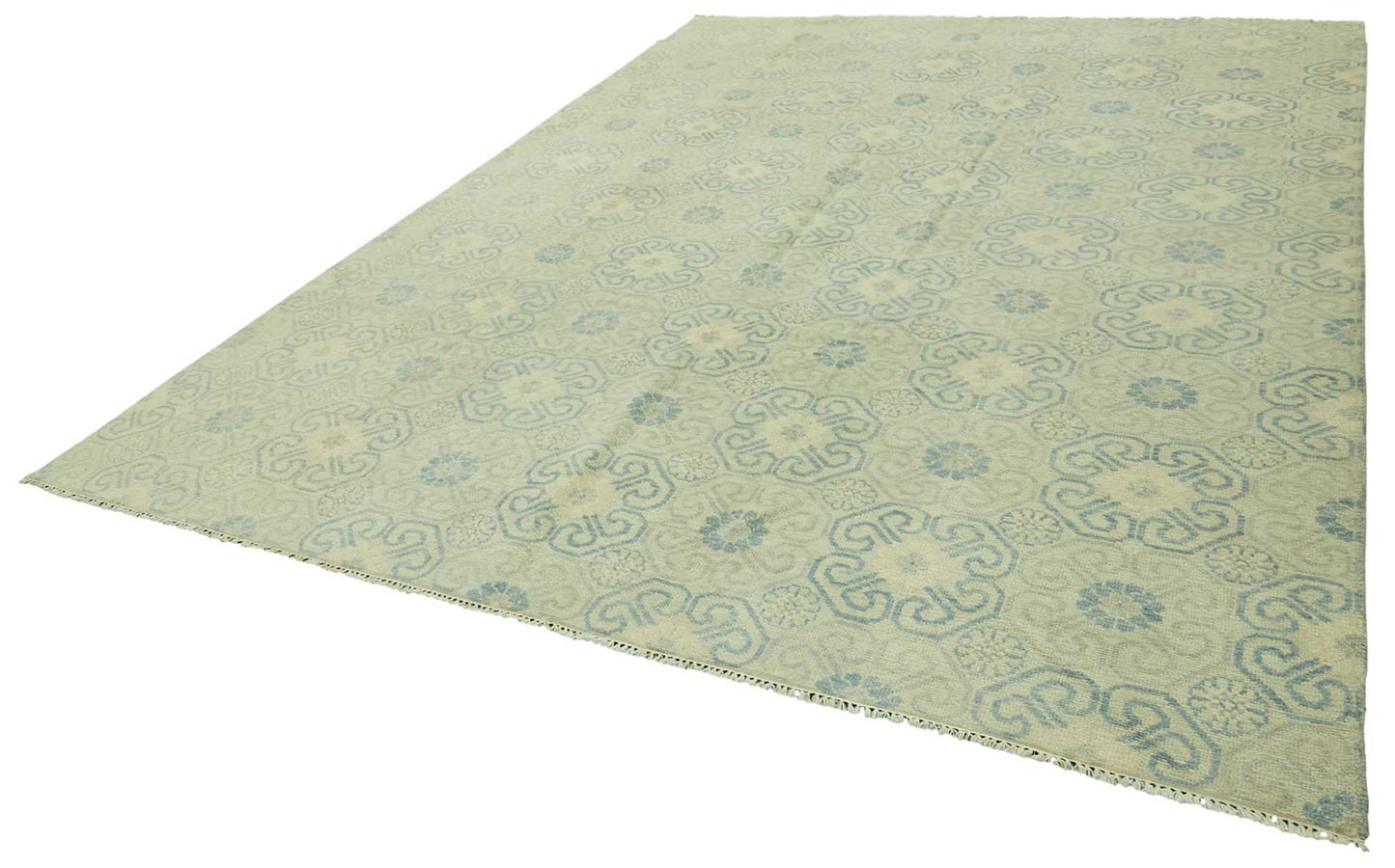 9x12 Beige Oushak Rug - 46567