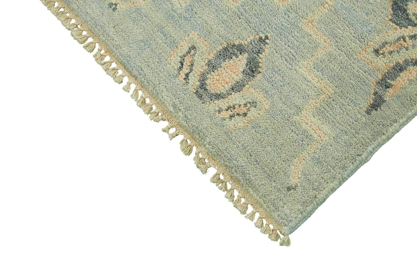 9x12 Blue Oushak Rug - 46568