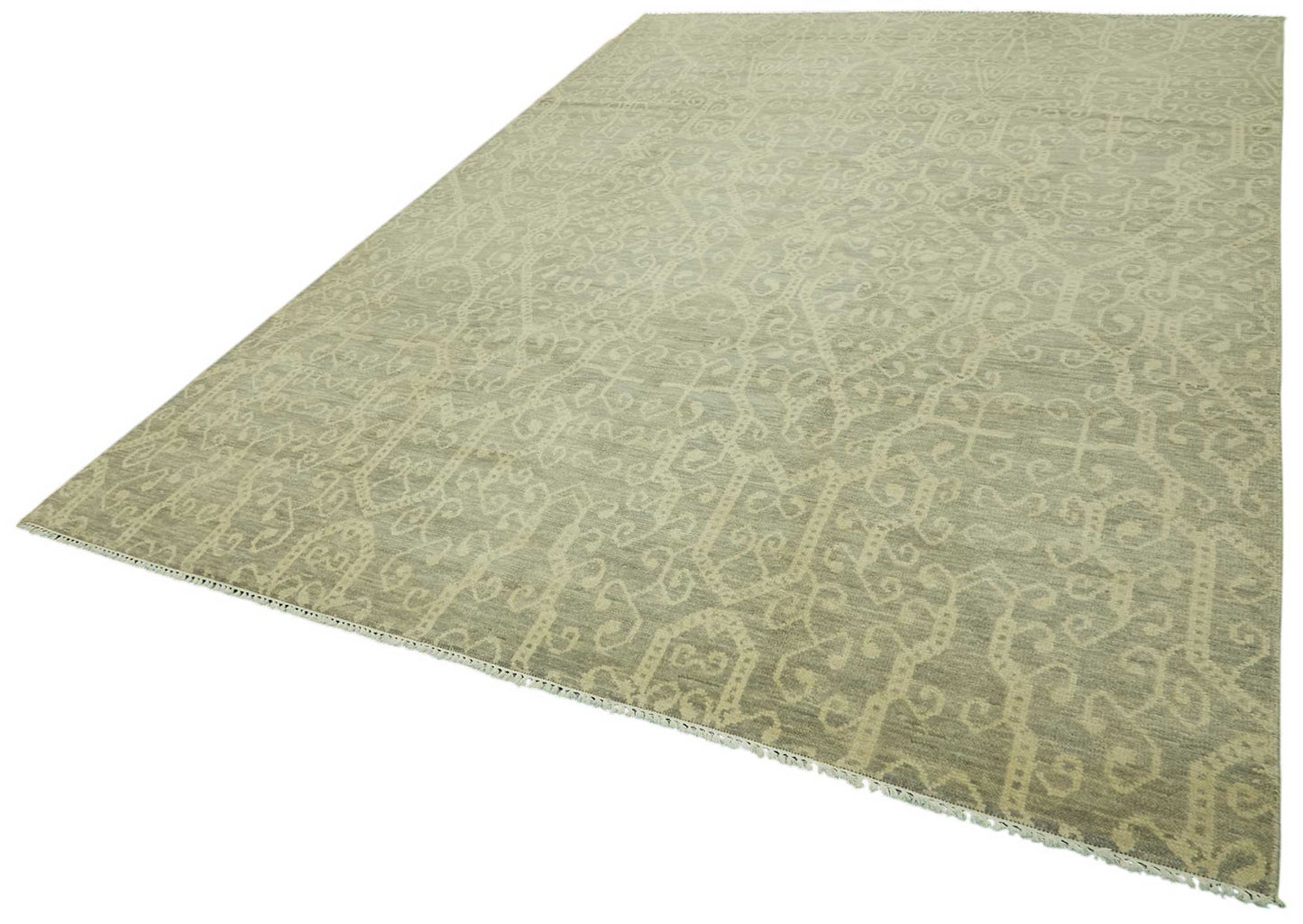 8x12 Beige Oushak Rug - 46571