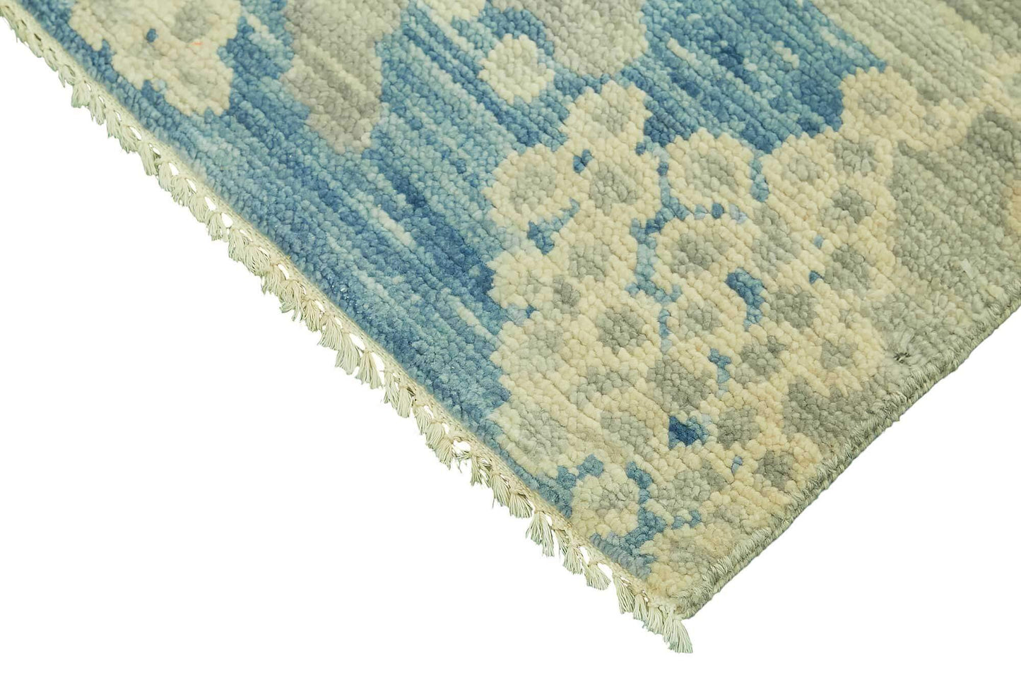 9x12 Blue Oushak Rug - 46577