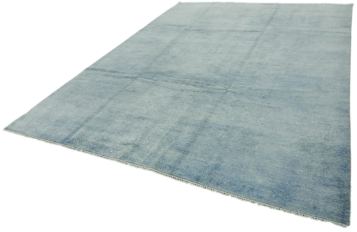 9x12 Blue Oushak Rug - 46581