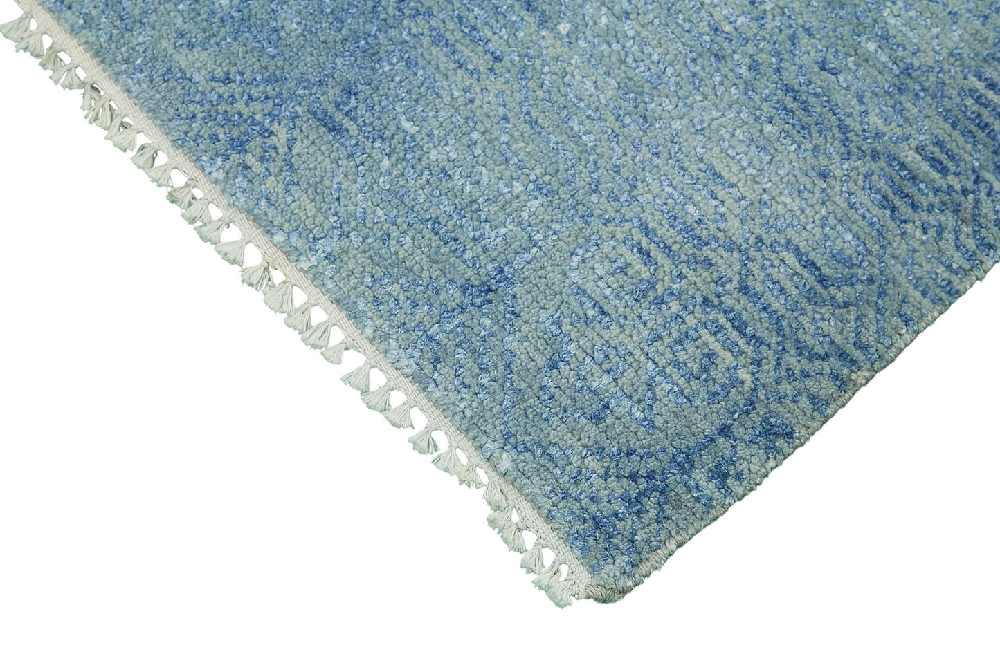 9x12 Blue Oushak Rug - 46581