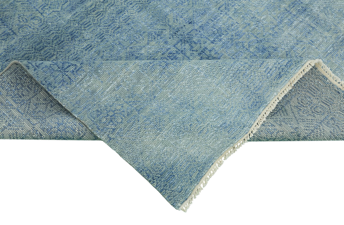 9x12 Blue Oushak Rug - 46581