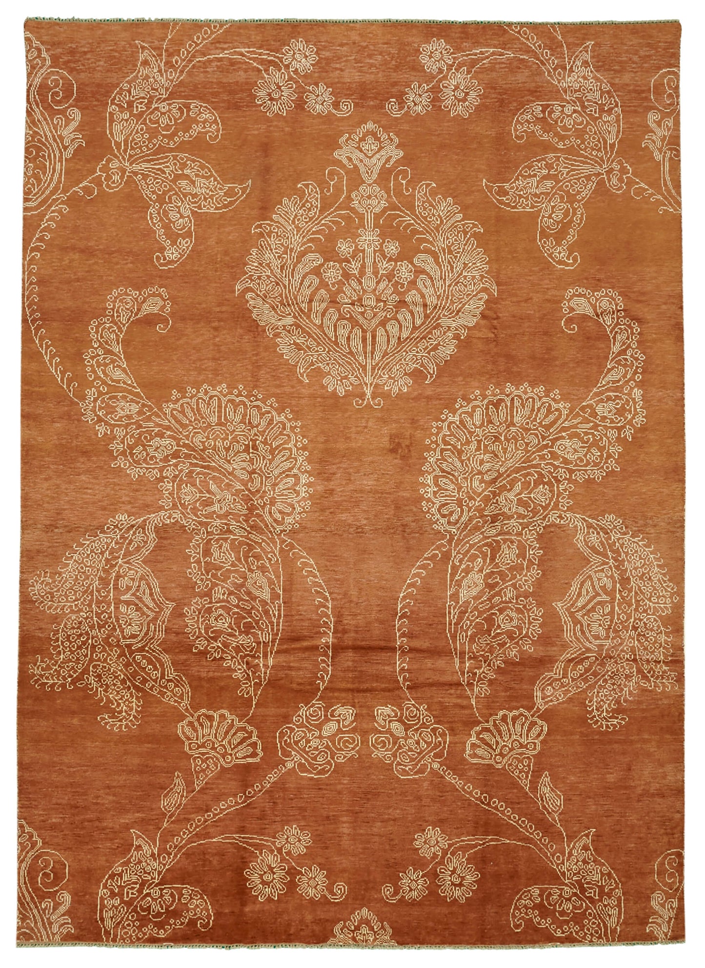 9x12 Red Oushak Rug - 46582