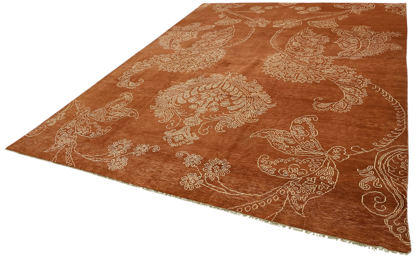 9x12 Red Oushak Rug - 46582