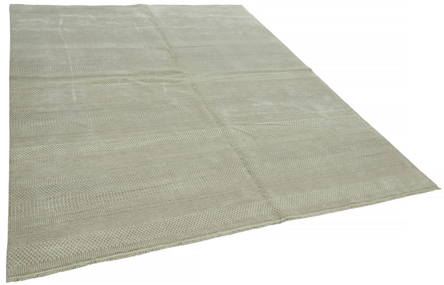 8x10 Beige Oushak Rug - 46588