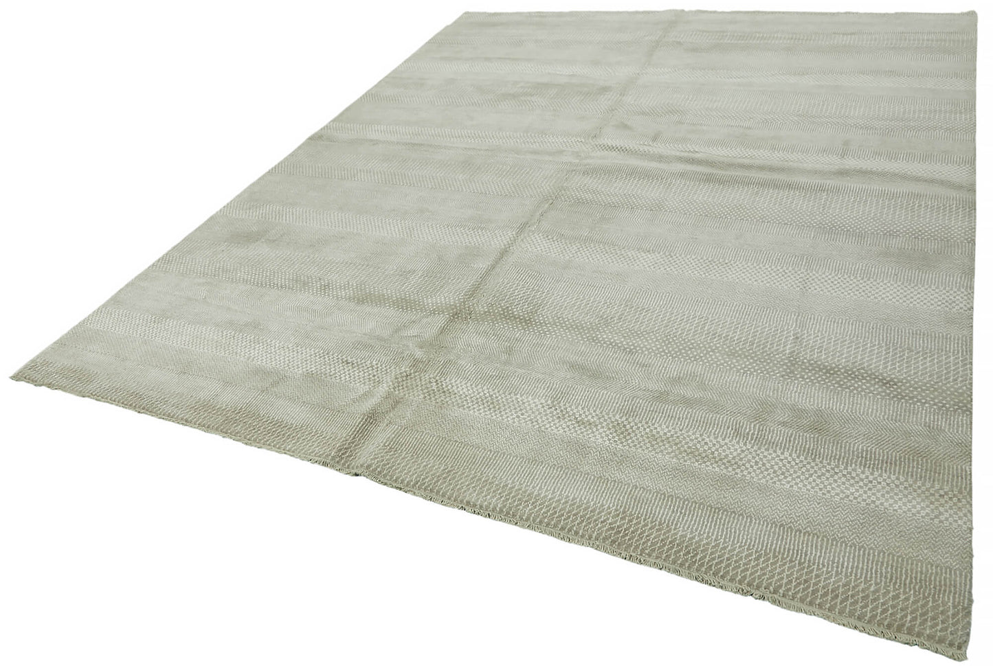 8x10 Beige Oushak Rug - 46588