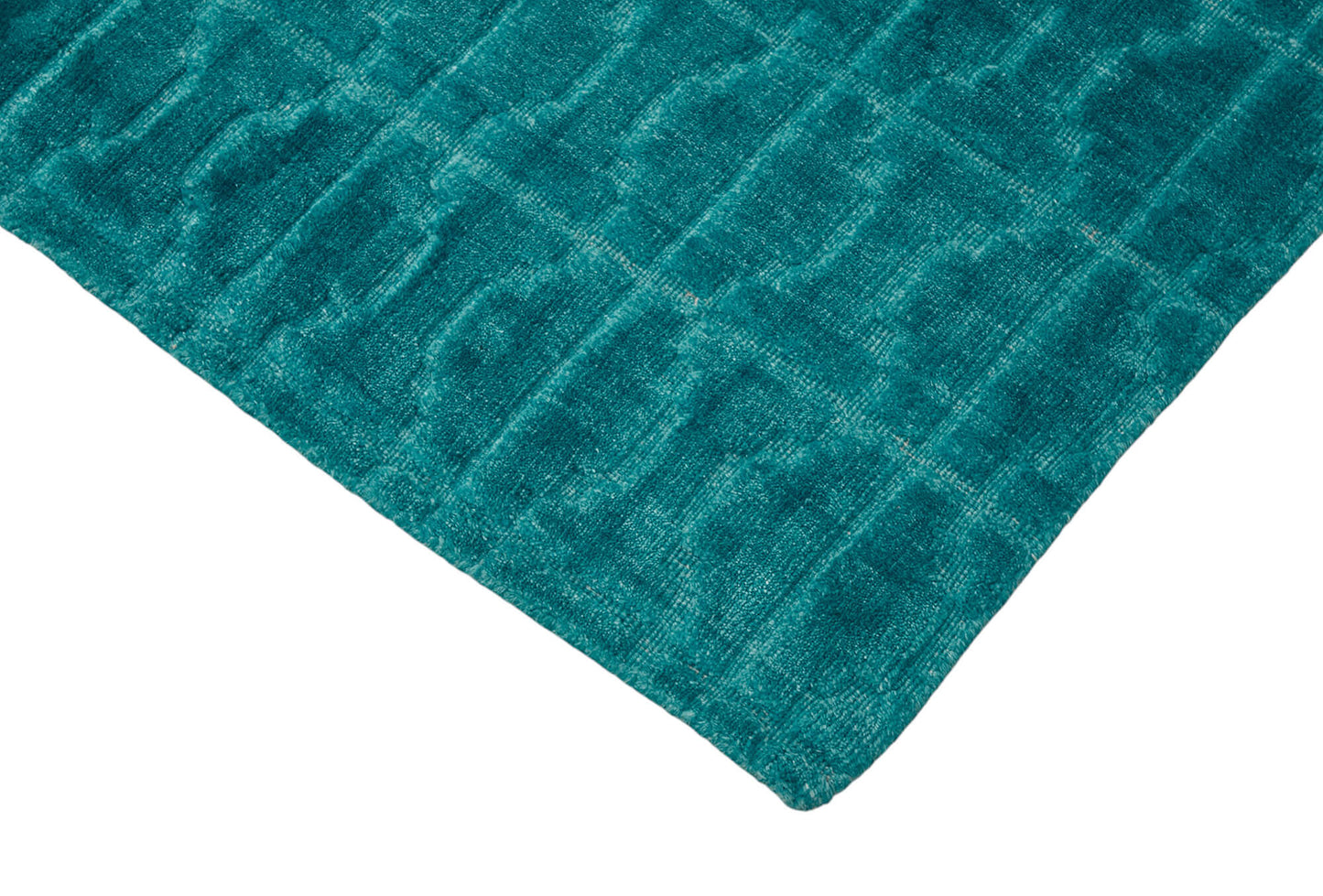 8x11 Turquoise Oushak Rug - 46590