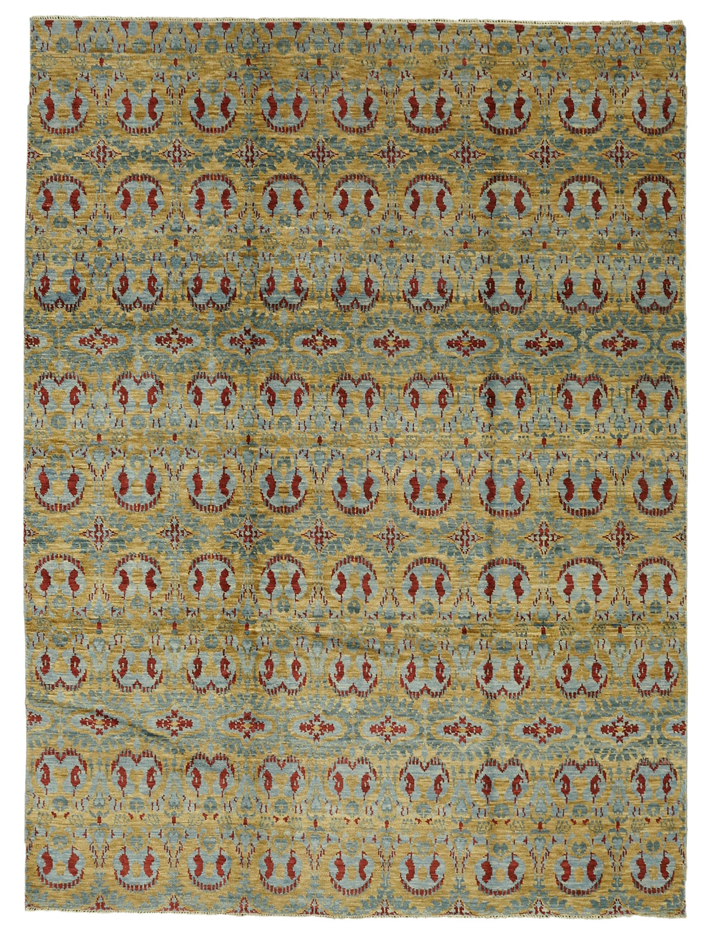 9x12 Blue Oushak Rug - 46595