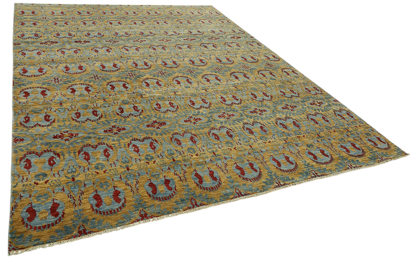 9x12 Blue Oushak Rug - 46595