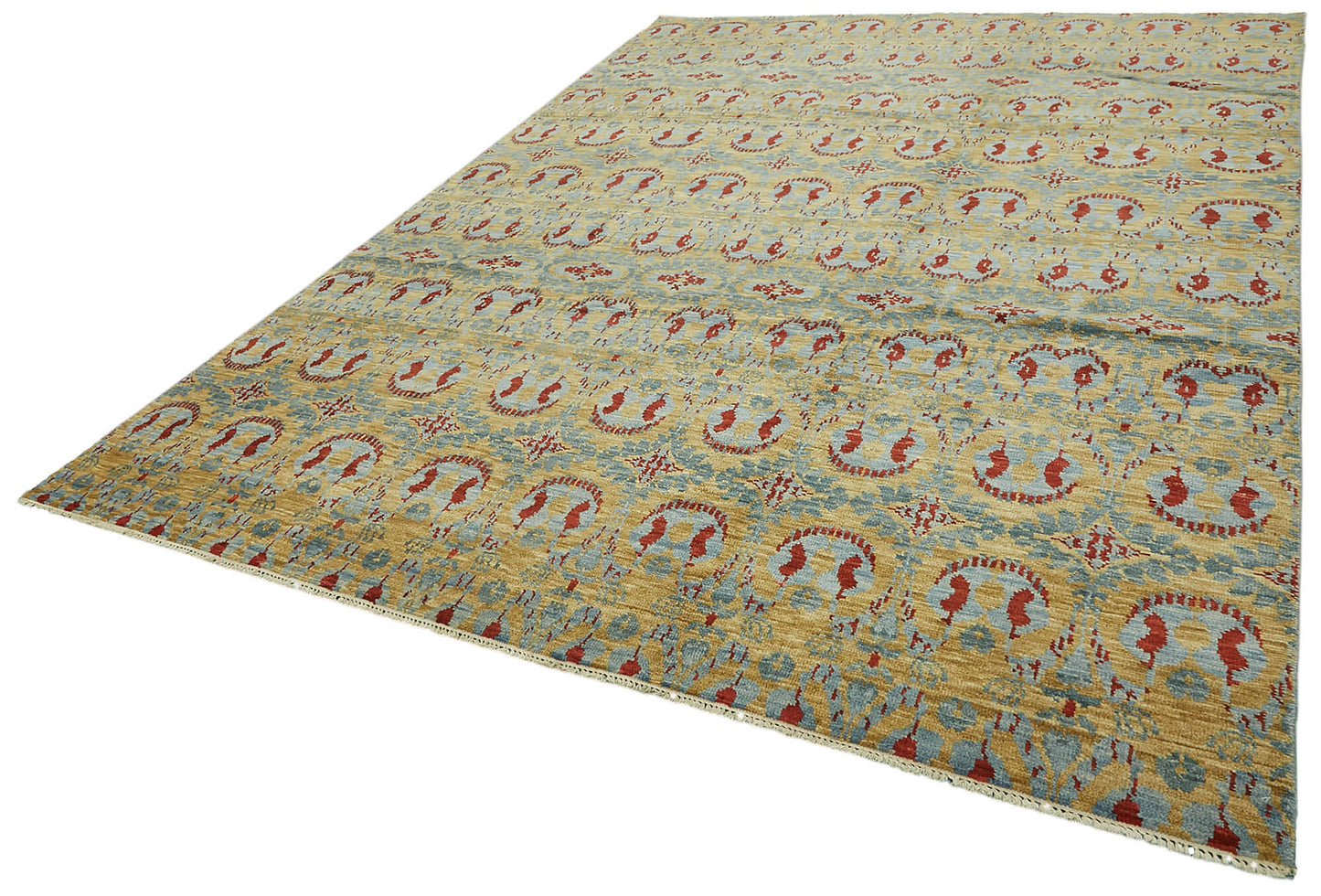 9x12 Blue Oushak Rug - 46595