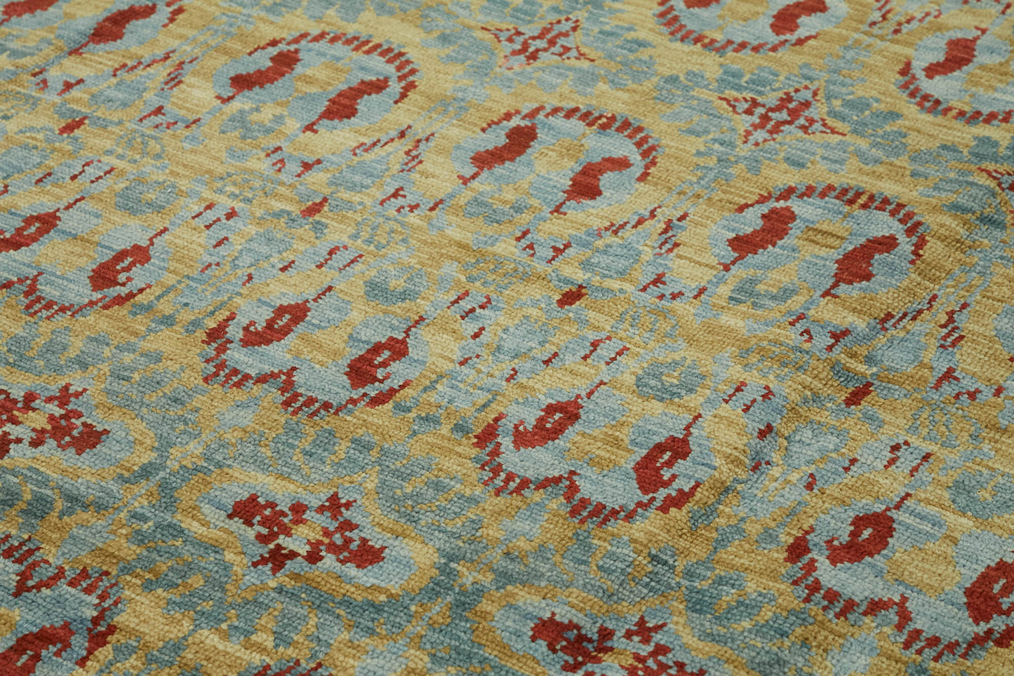 9x12 Blue Oushak Rug - 46595