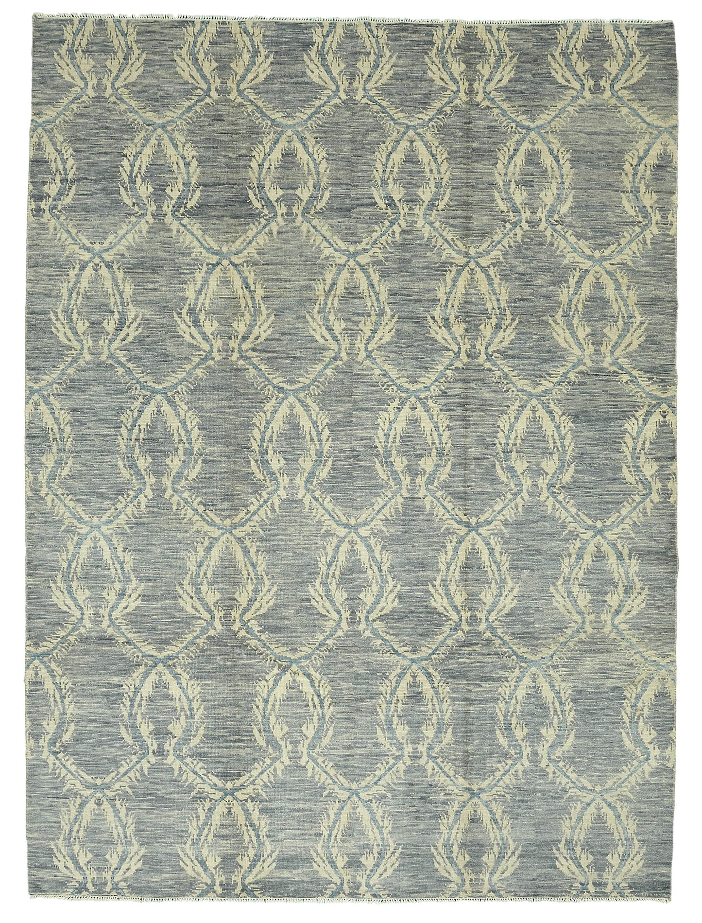 9x12 Blue Oushak Rug - 46596