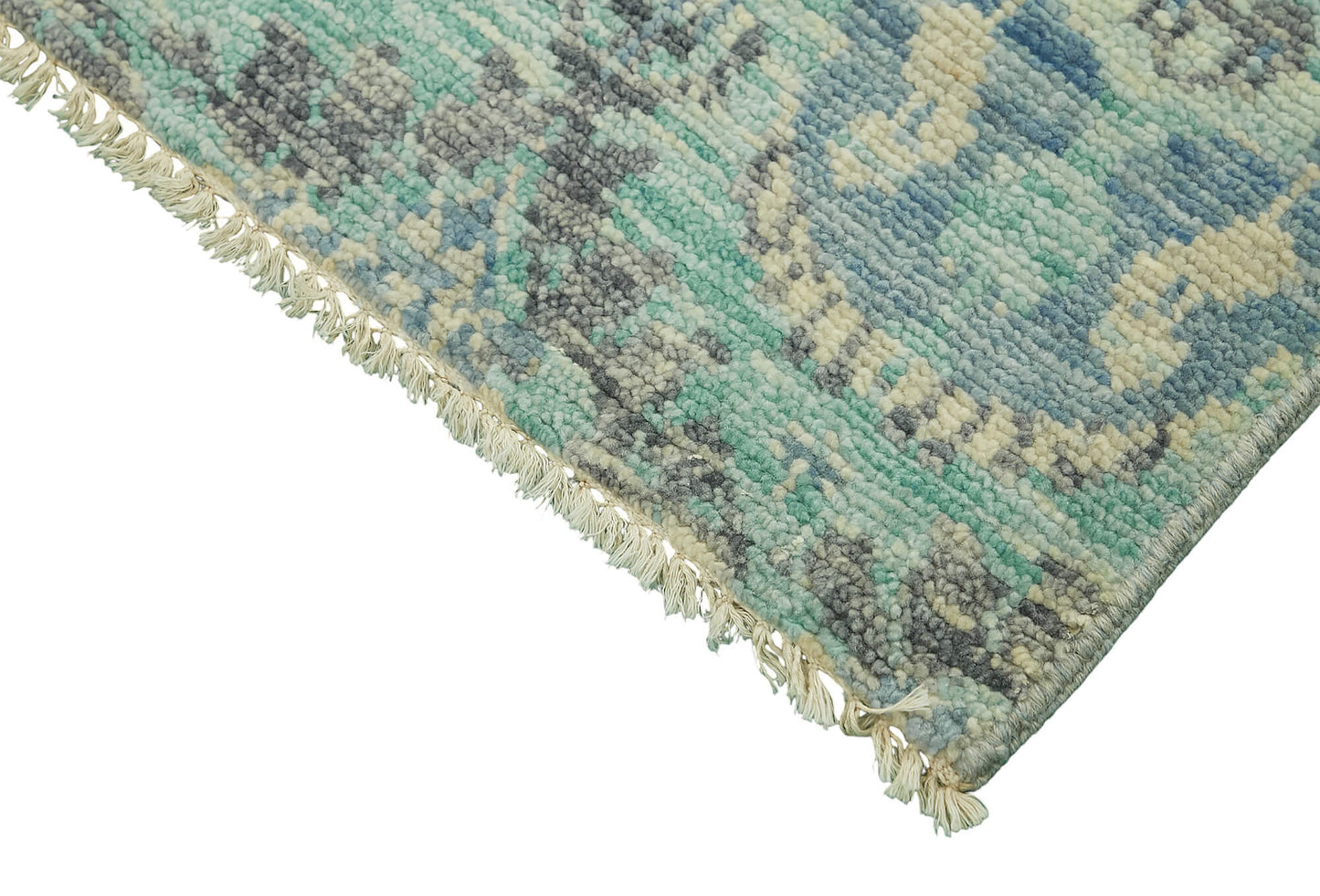 9x12 Blue Oushak Rug - 46608